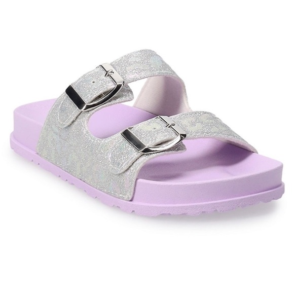 Elli by Capelli Other - Elli by Capelli Pastel Lilac Double Strap Sandals. (1-2). NWT